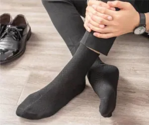 10 Pairs Breathable Anti-Bacterial Men Bamboo Fibre Socks