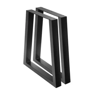 2x DIY Coffee Dining Table Steel Legs