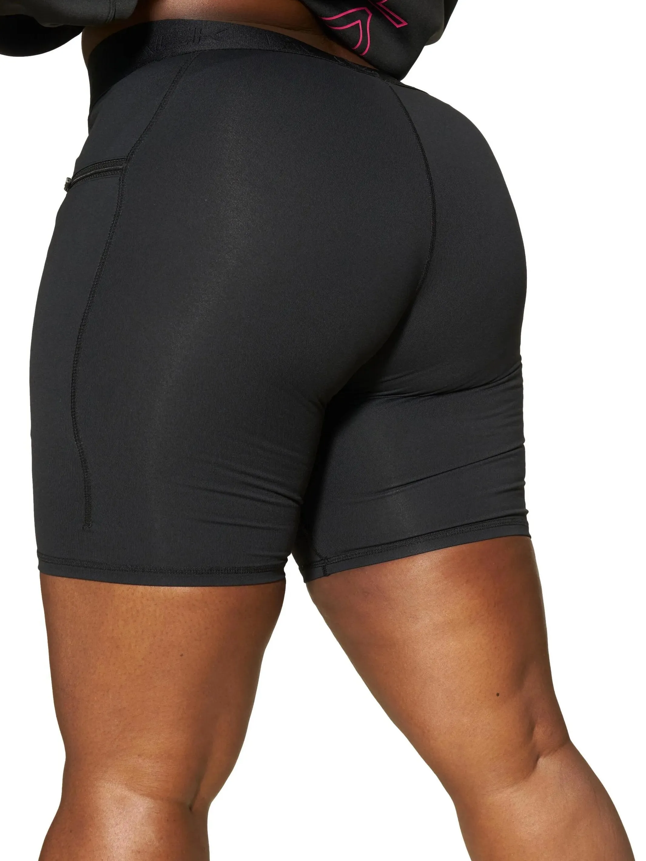 Actively Black x Mielle Pink Biker Shorts