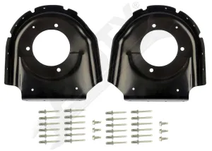APDTY 035317 035318 Sturt Mount Cap For Select 96-00 Chrysler Dodge Plymouth Van