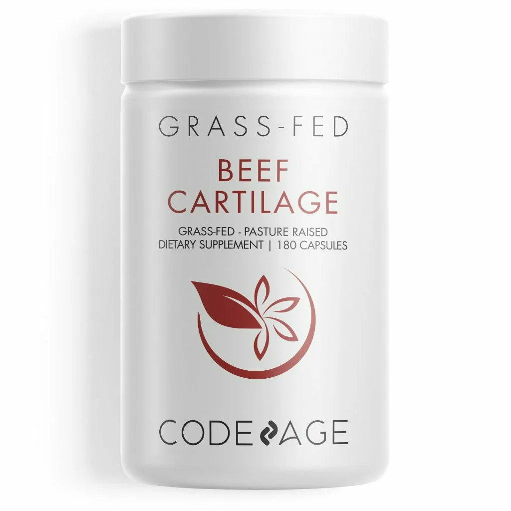 Beef Cartilage 180 caps by CodeAge