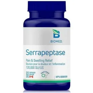 Biomed - serrapeptase 120,000 su 60 caps