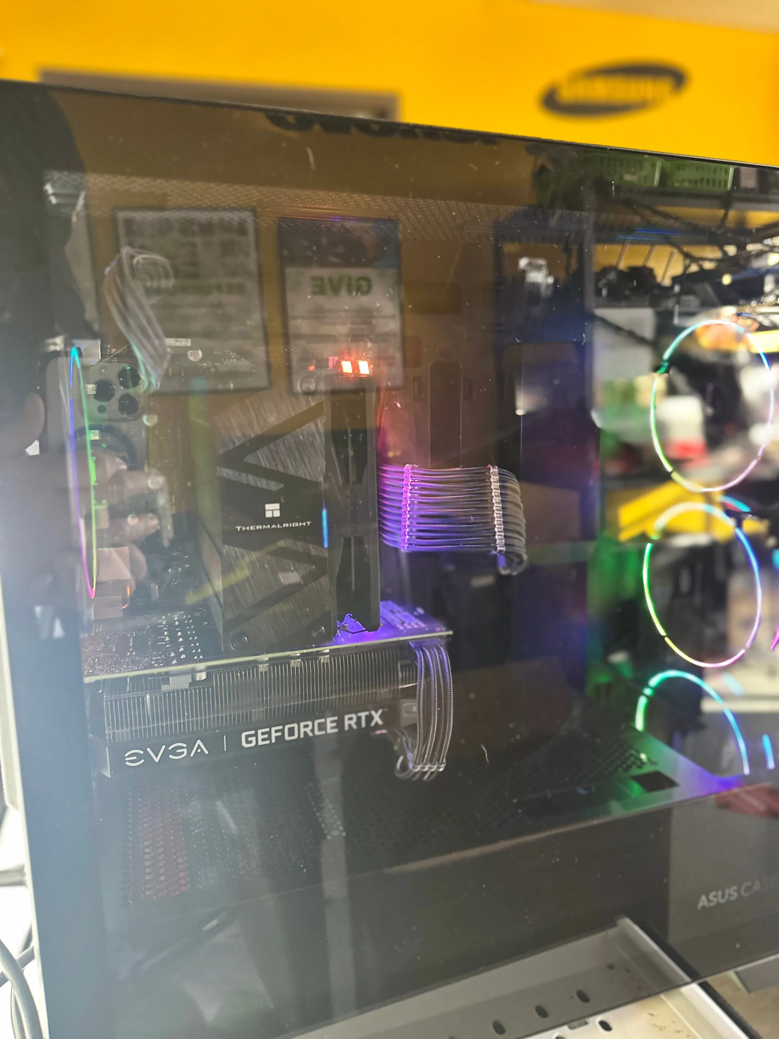BLACK CUSTOM BUILD  Refurbished GRADE A Desktop CPU Tower ( Microsoft Office and Accessories): Intel I5-8500 @ 3.4 GHz |NVIDIA 2060 - 6GB| 16GB Ram| 256 GB SSD 1 TB HDD |WIN 10|Arise Work from Home Ready