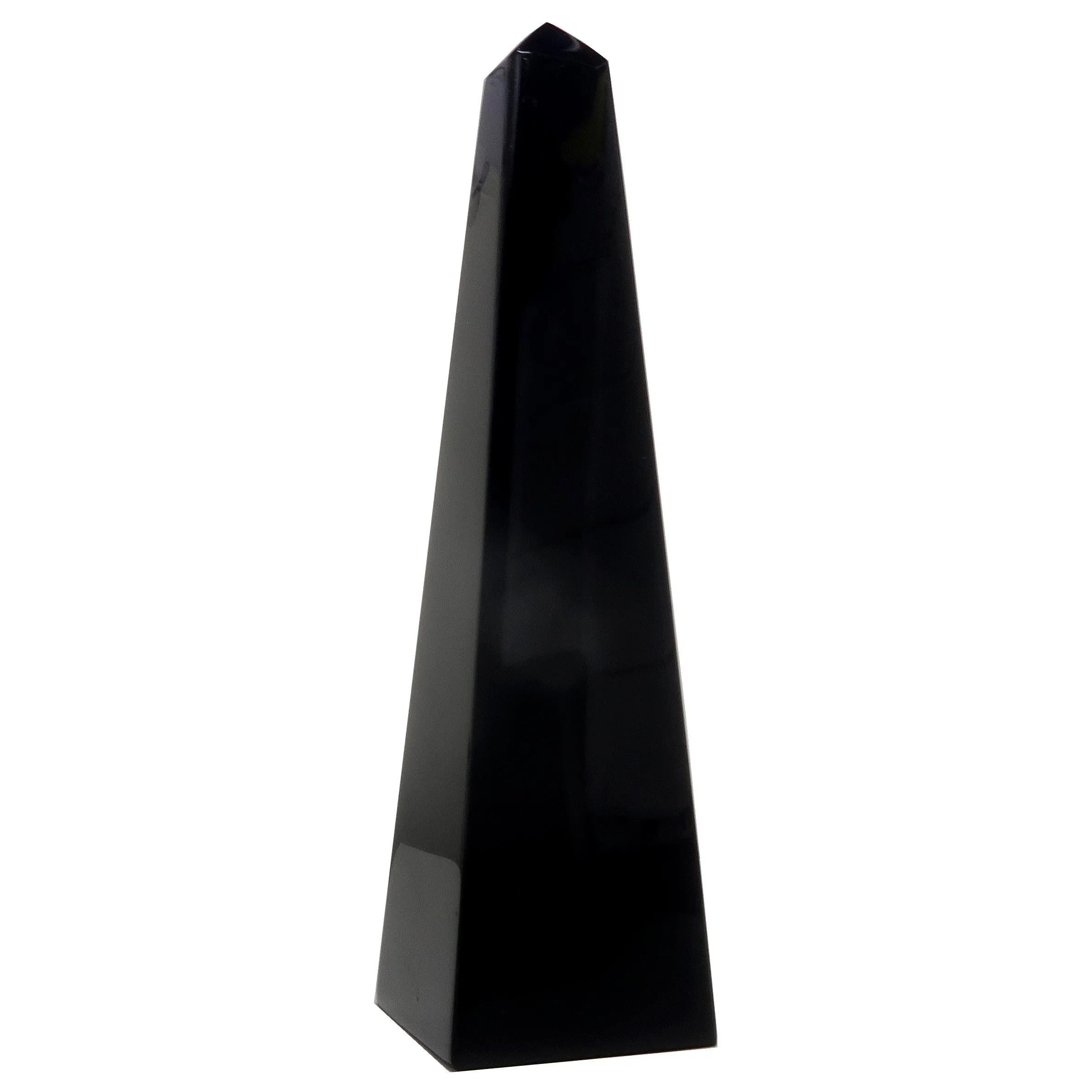 Black Obsidian Tower Wand Pillar of Protection