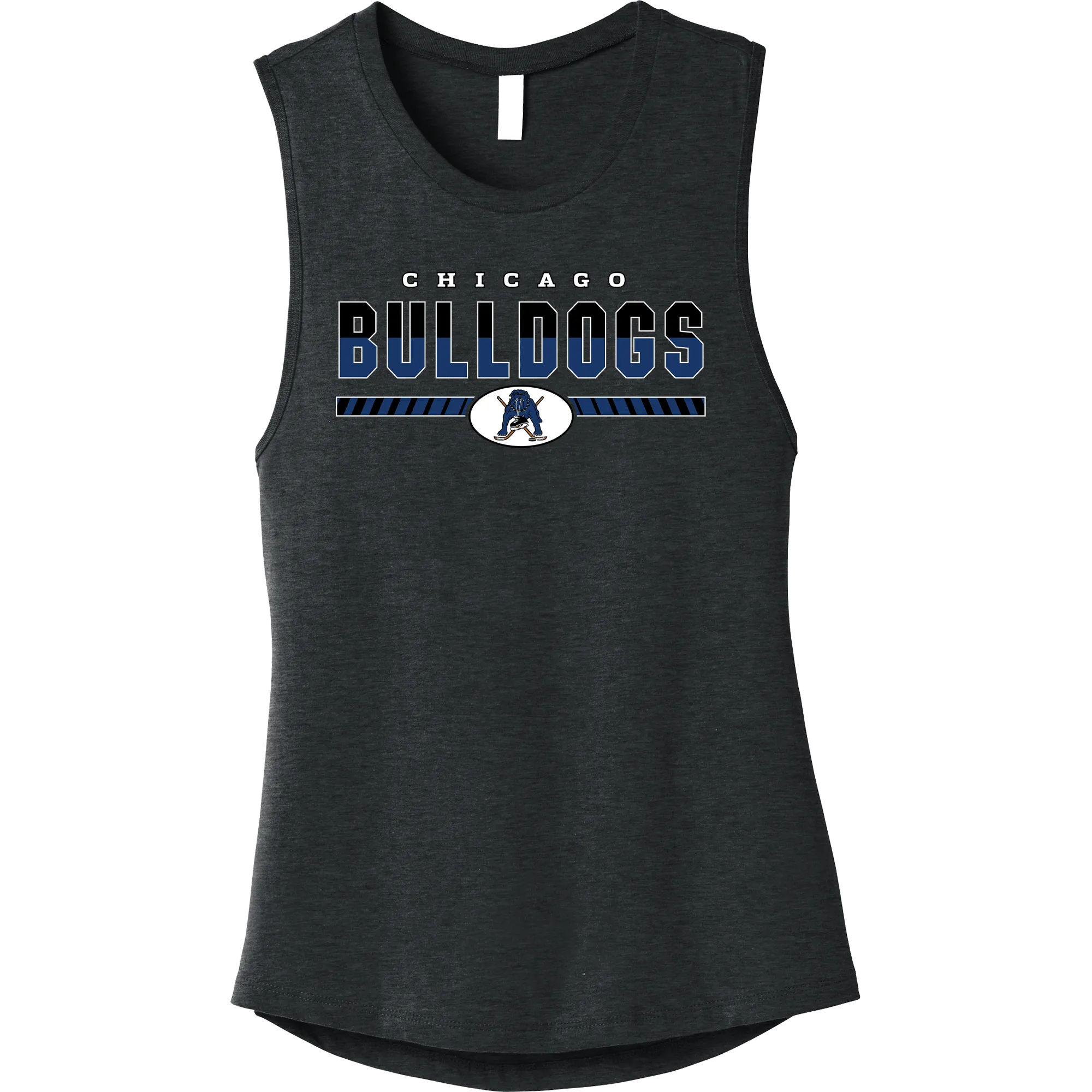 Chicago Bulldogs Womens Jersey Muscle Tank