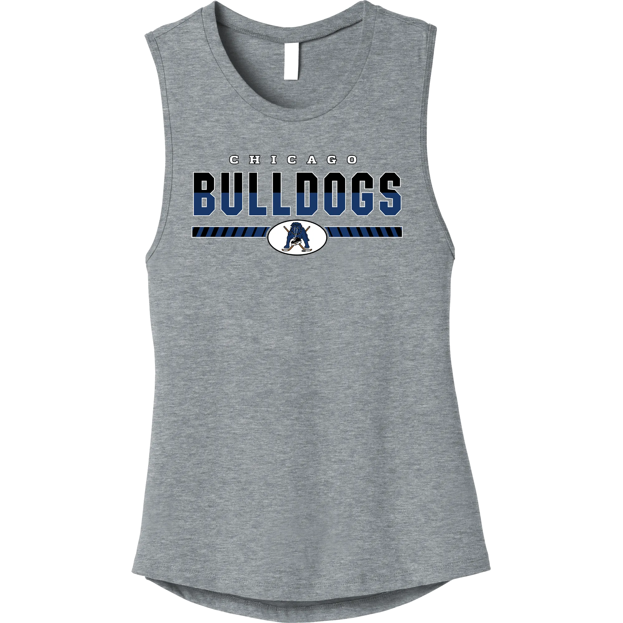 Chicago Bulldogs Womens Jersey Muscle Tank