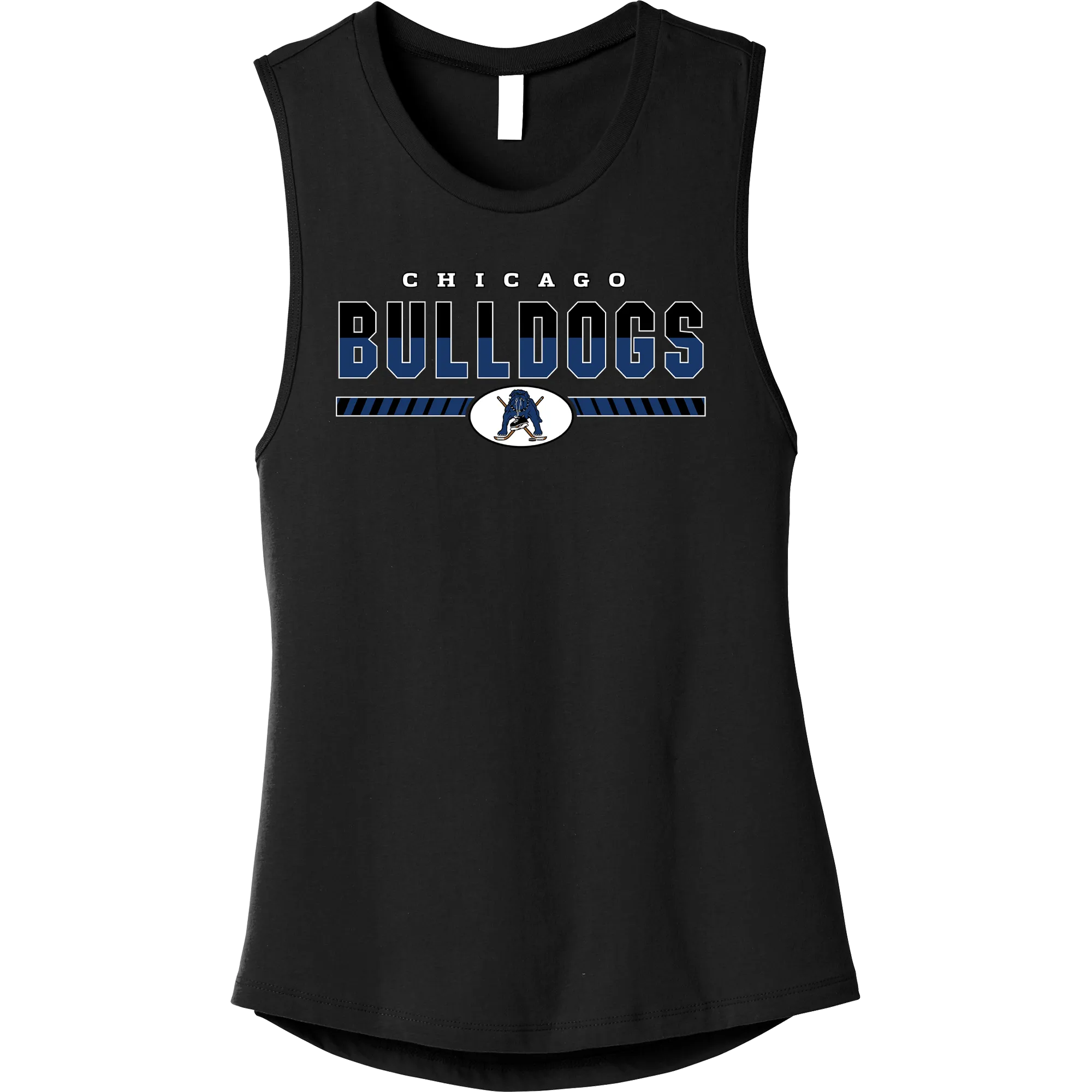 Chicago Bulldogs Womens Jersey Muscle Tank
