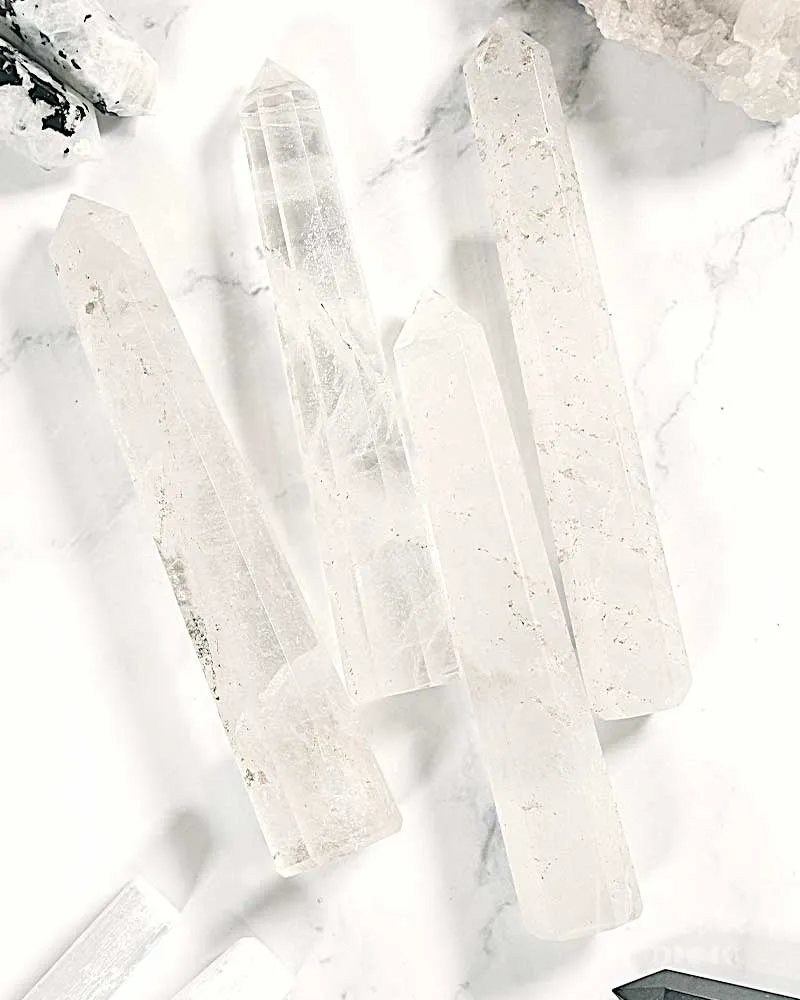 Clear Quartz Obelisk