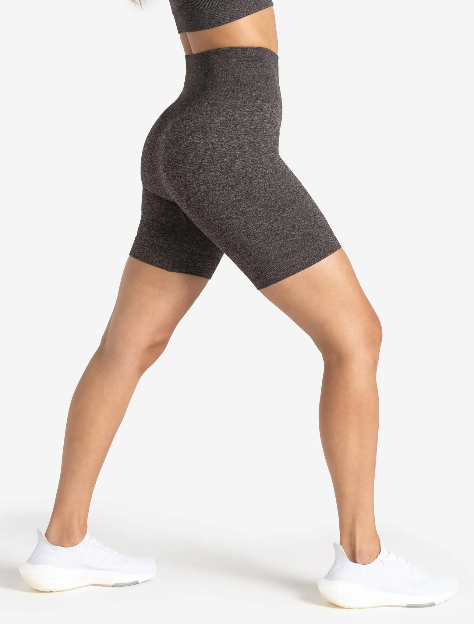 Core Seamless Shorts - Brown Marl