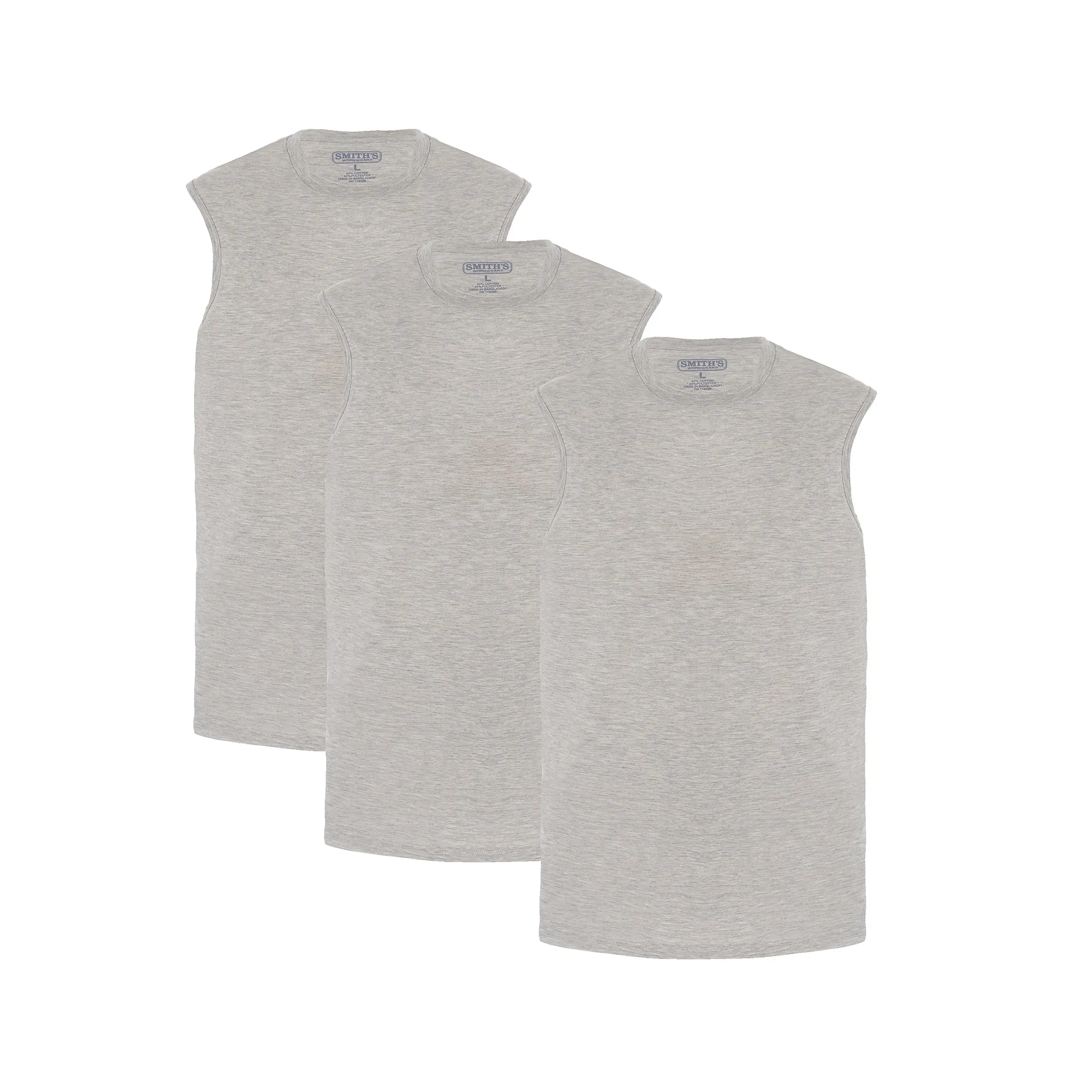 COTTON MUSCLE TEE 3-PACK