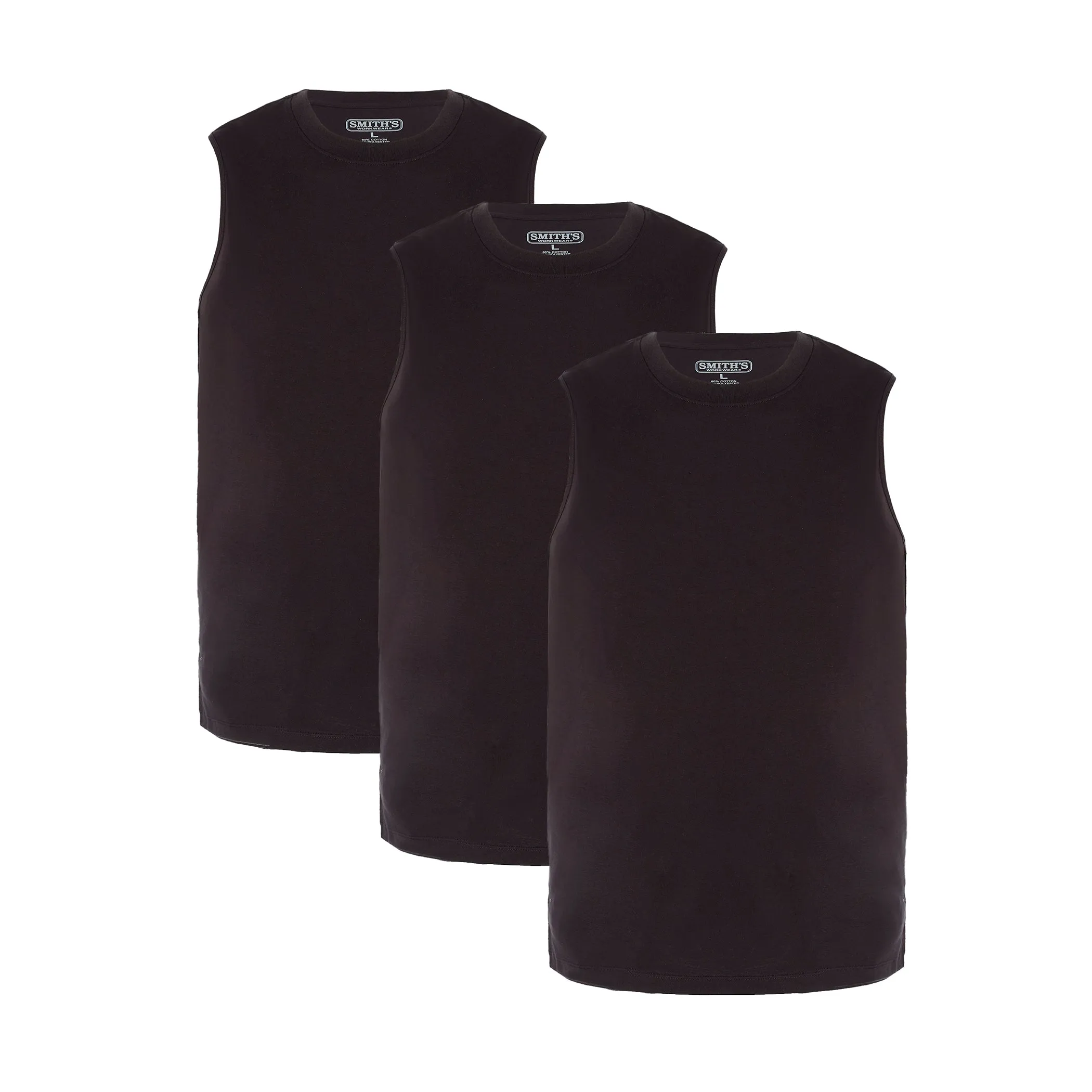 COTTON MUSCLE TEE 3-PACK