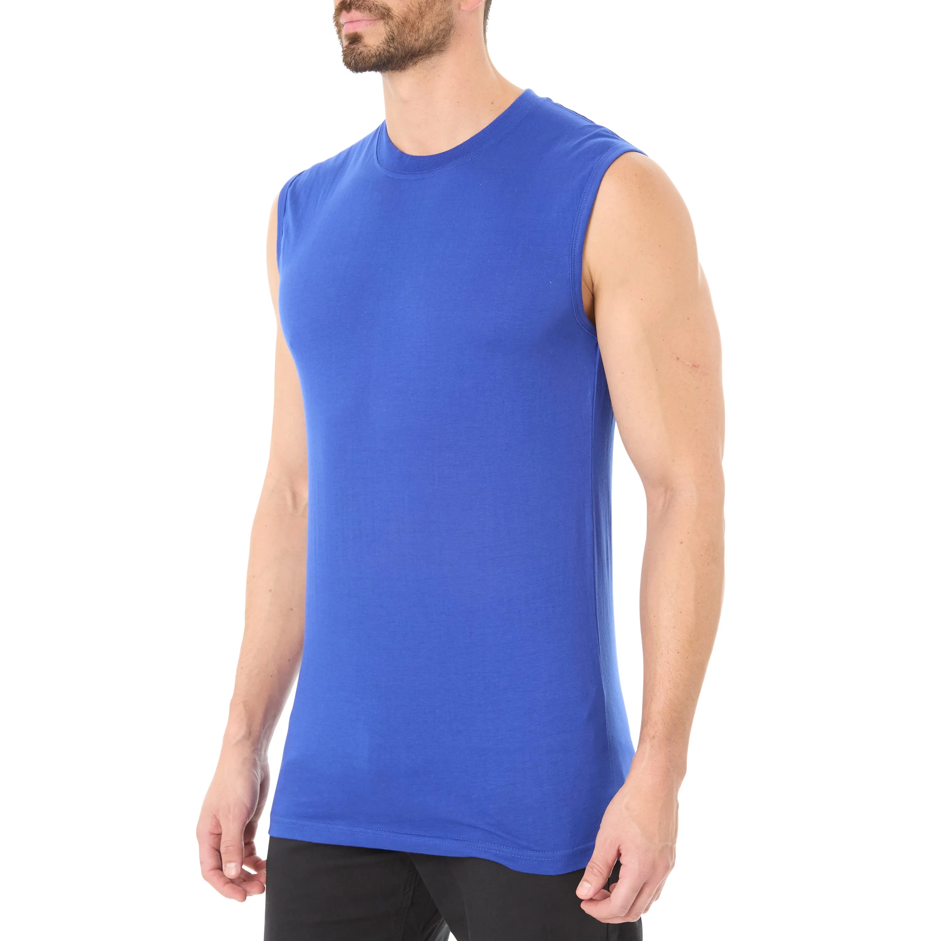 COTTON MUSCLE TEE 3-PACK