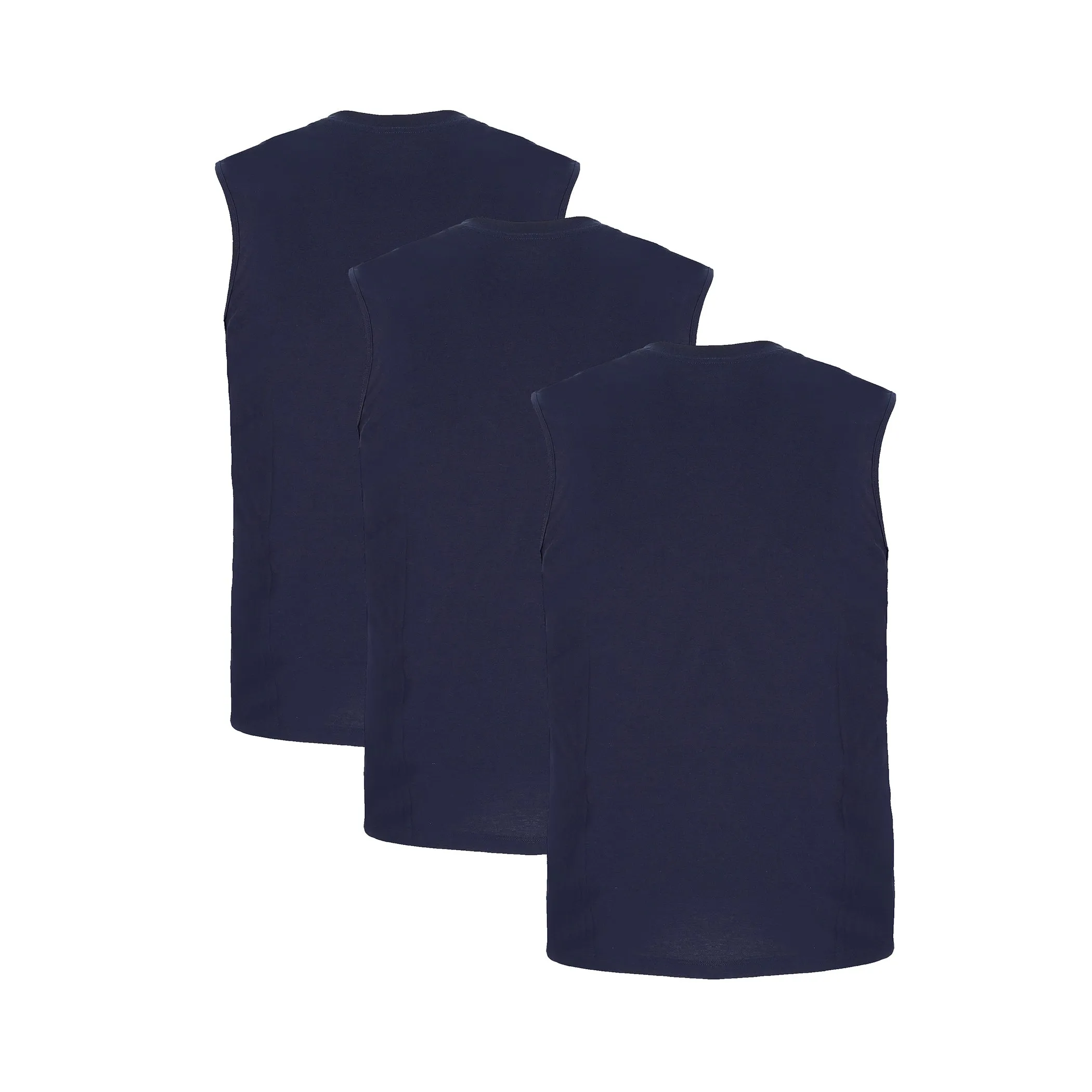 COTTON MUSCLE TEE 3-PACK