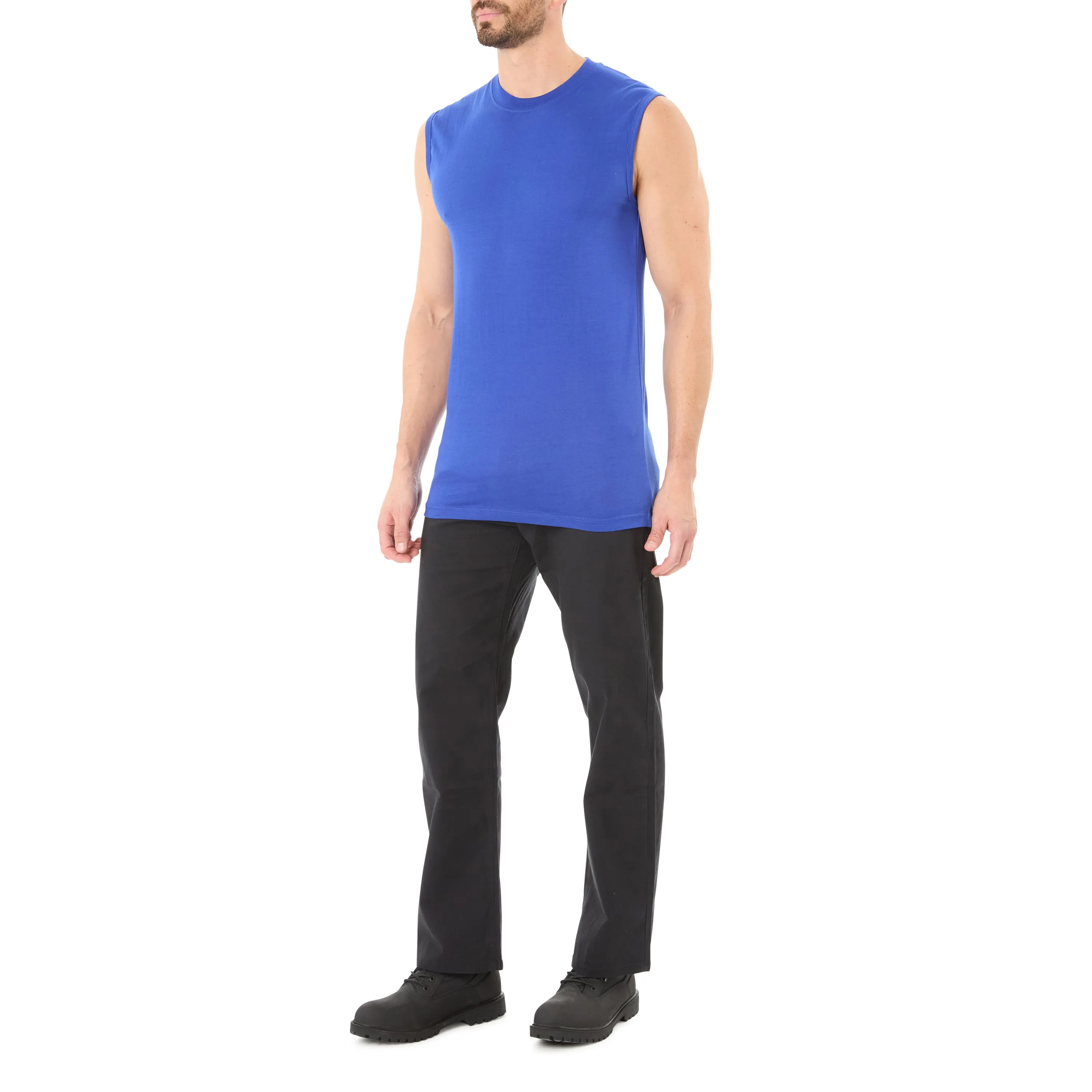 COTTON MUSCLE TEE 3-PACK
