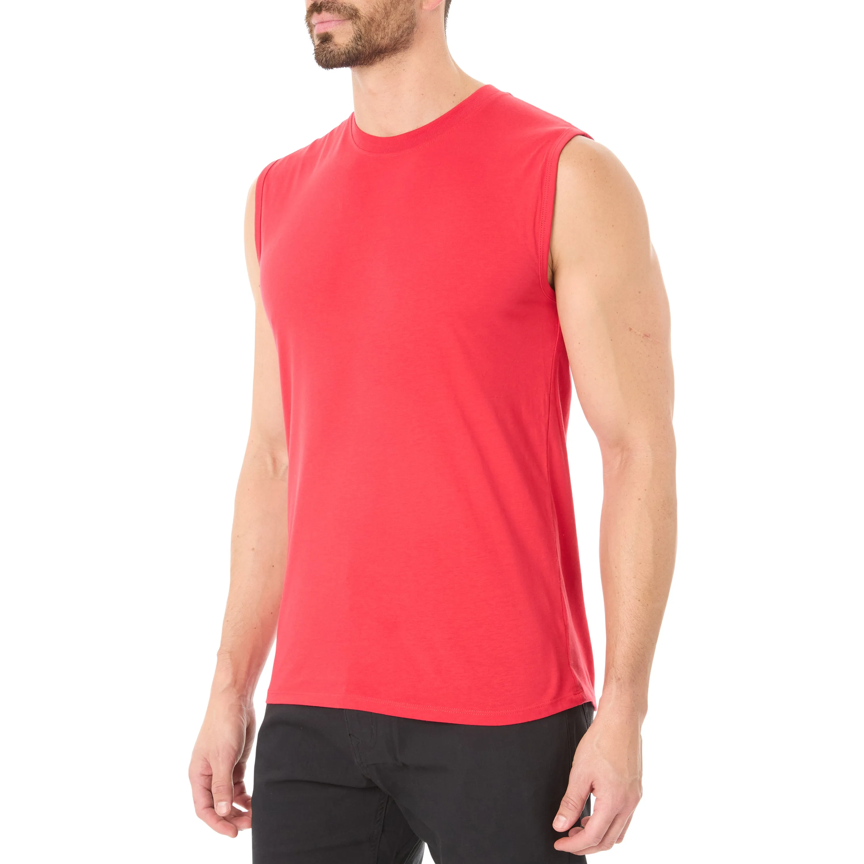 COTTON MUSCLE TEE 3-PACK