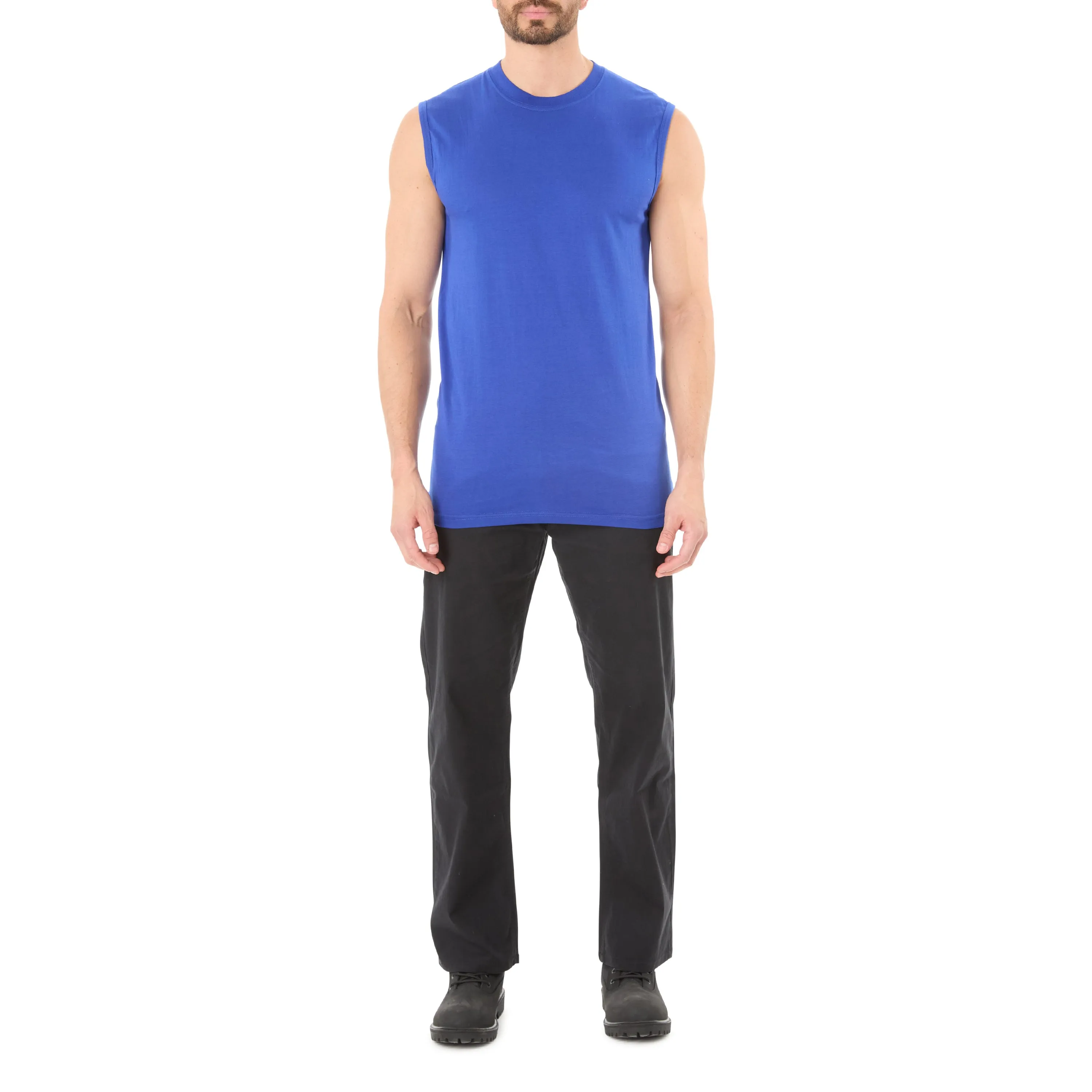 COTTON MUSCLE TEE 3-PACK