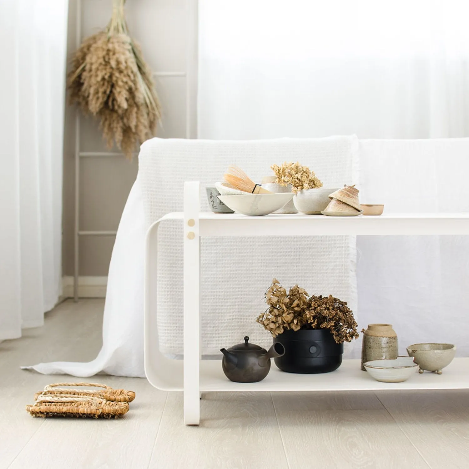 eldvarm | ninne bench | blanc