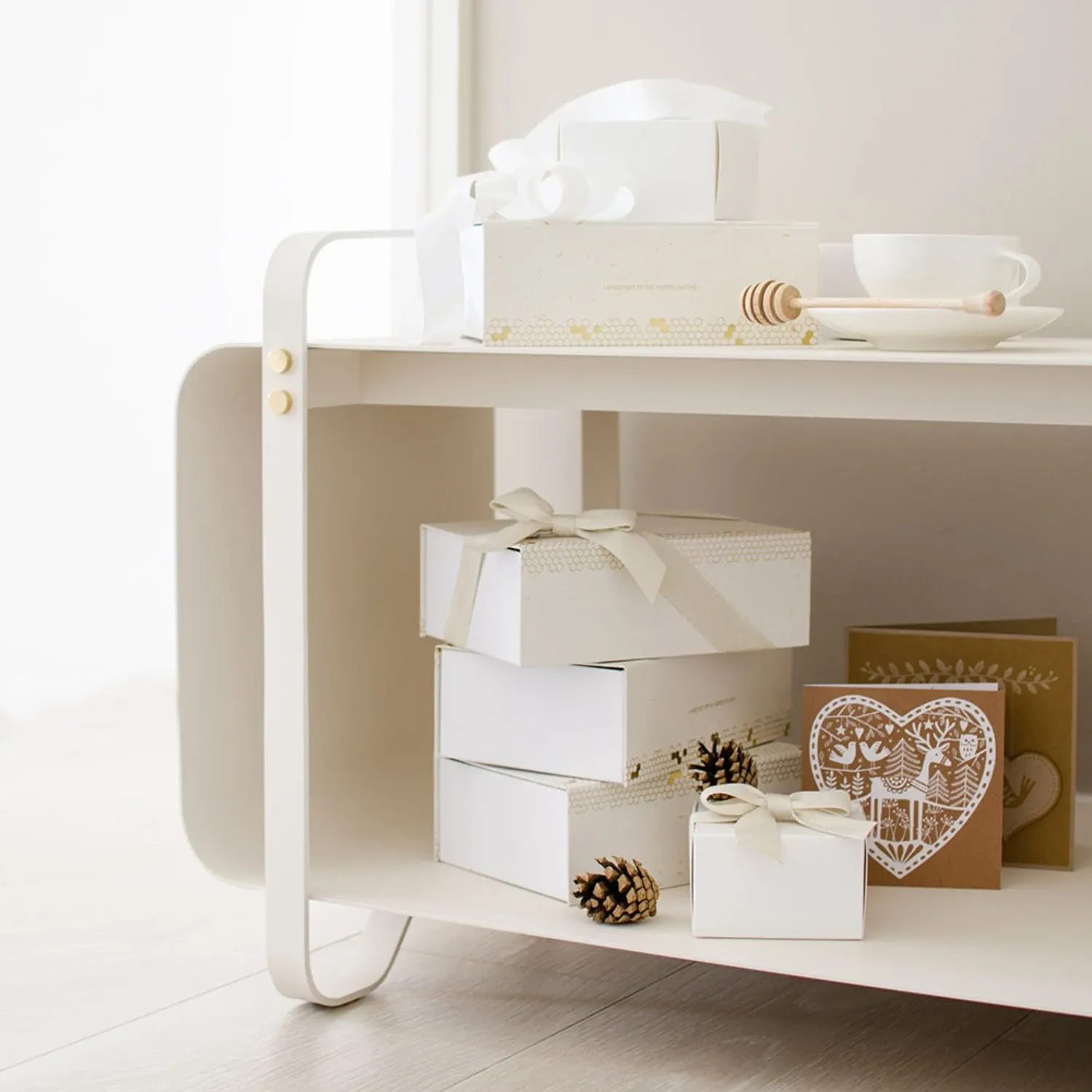 eldvarm | ninne bench | blanc