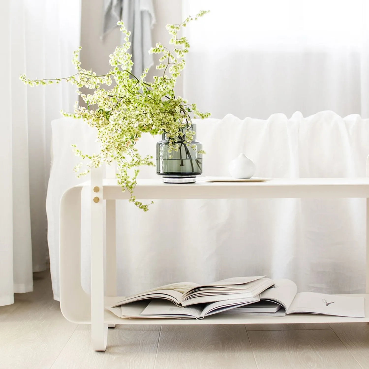 eldvarm | ninne bench | blanc