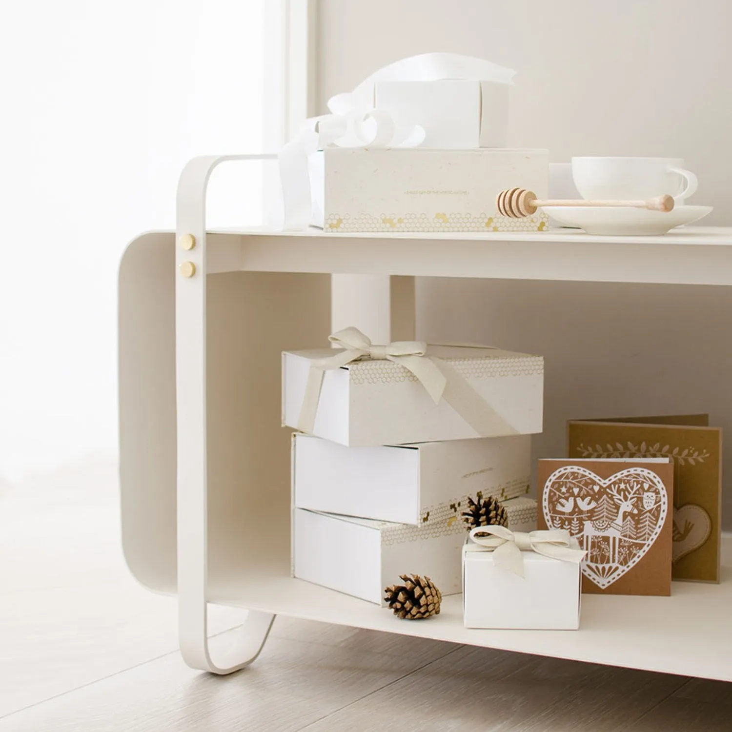 eldvarm | ninne bench | blanc