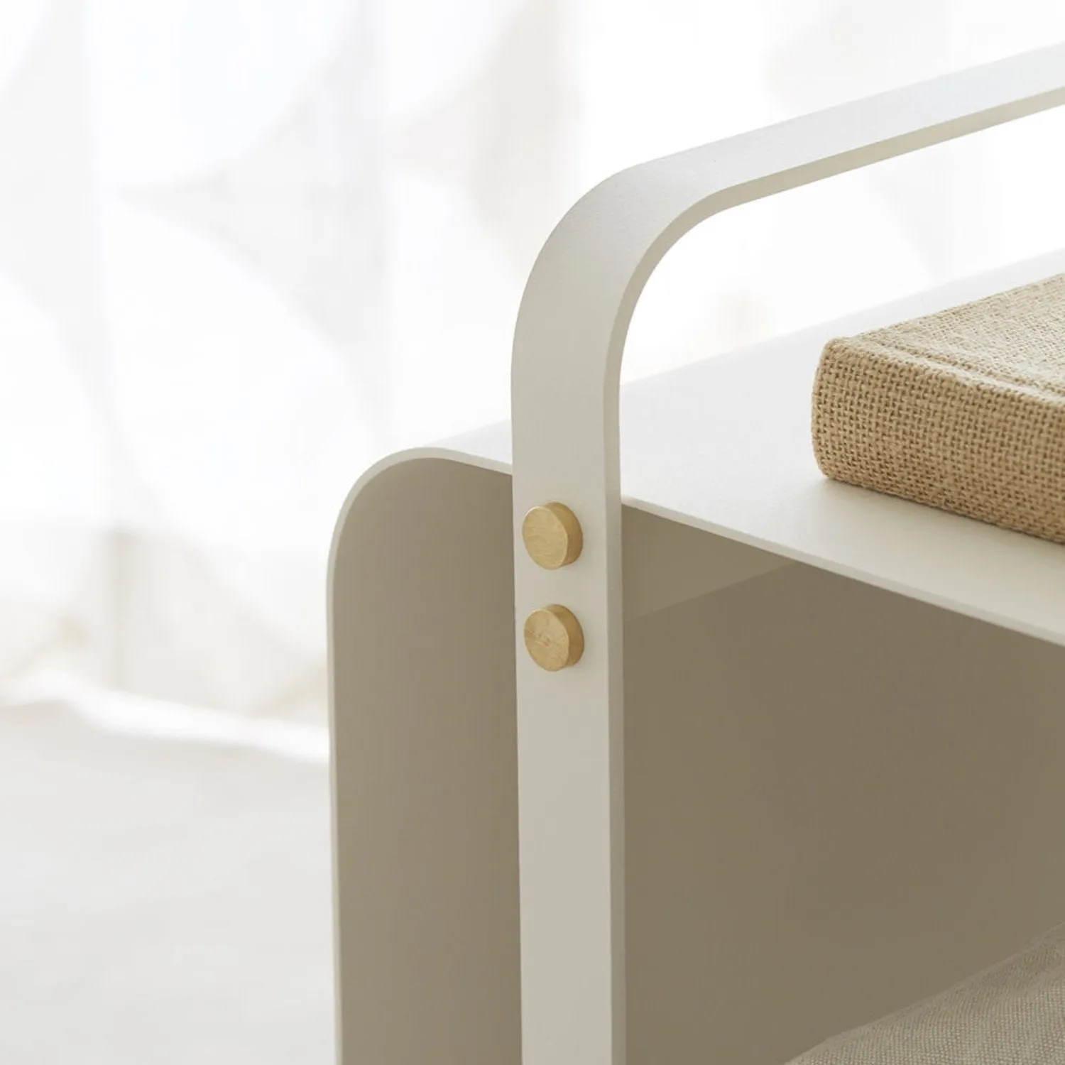 eldvarm | ninne bench | blanc