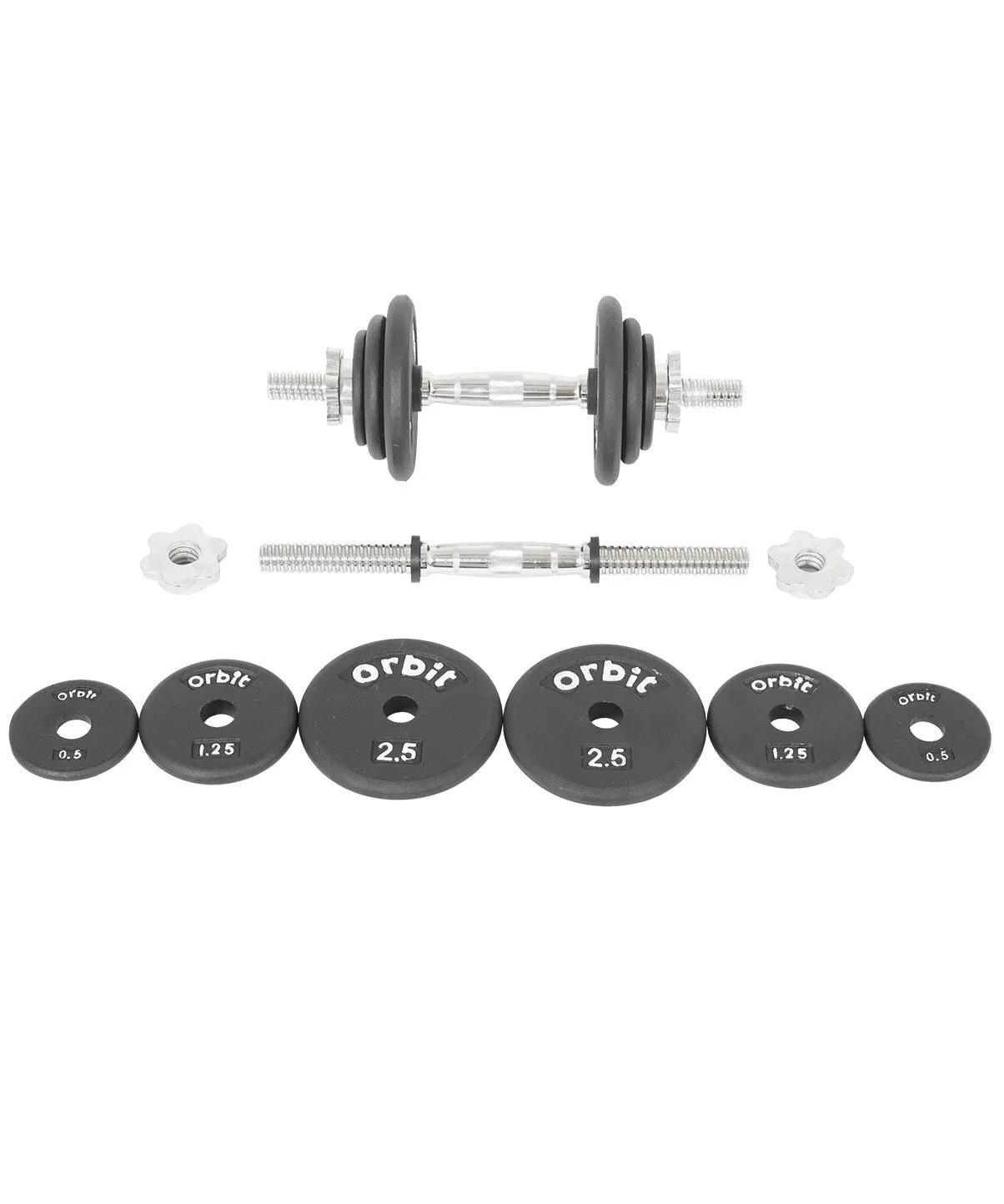 FitClub Bench with 21kg Dumbbell Set - PACKAGE DEAL