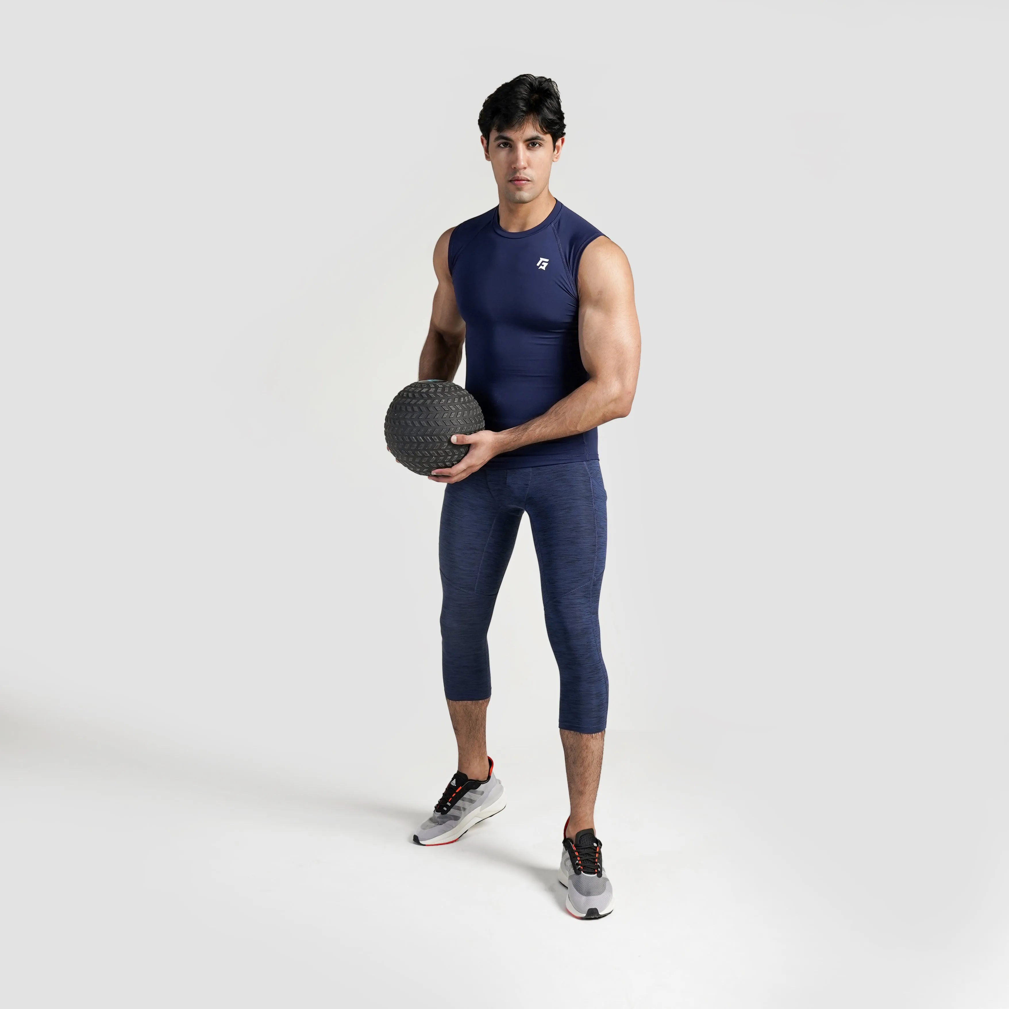 GA Compression Sleeveless (Navy)