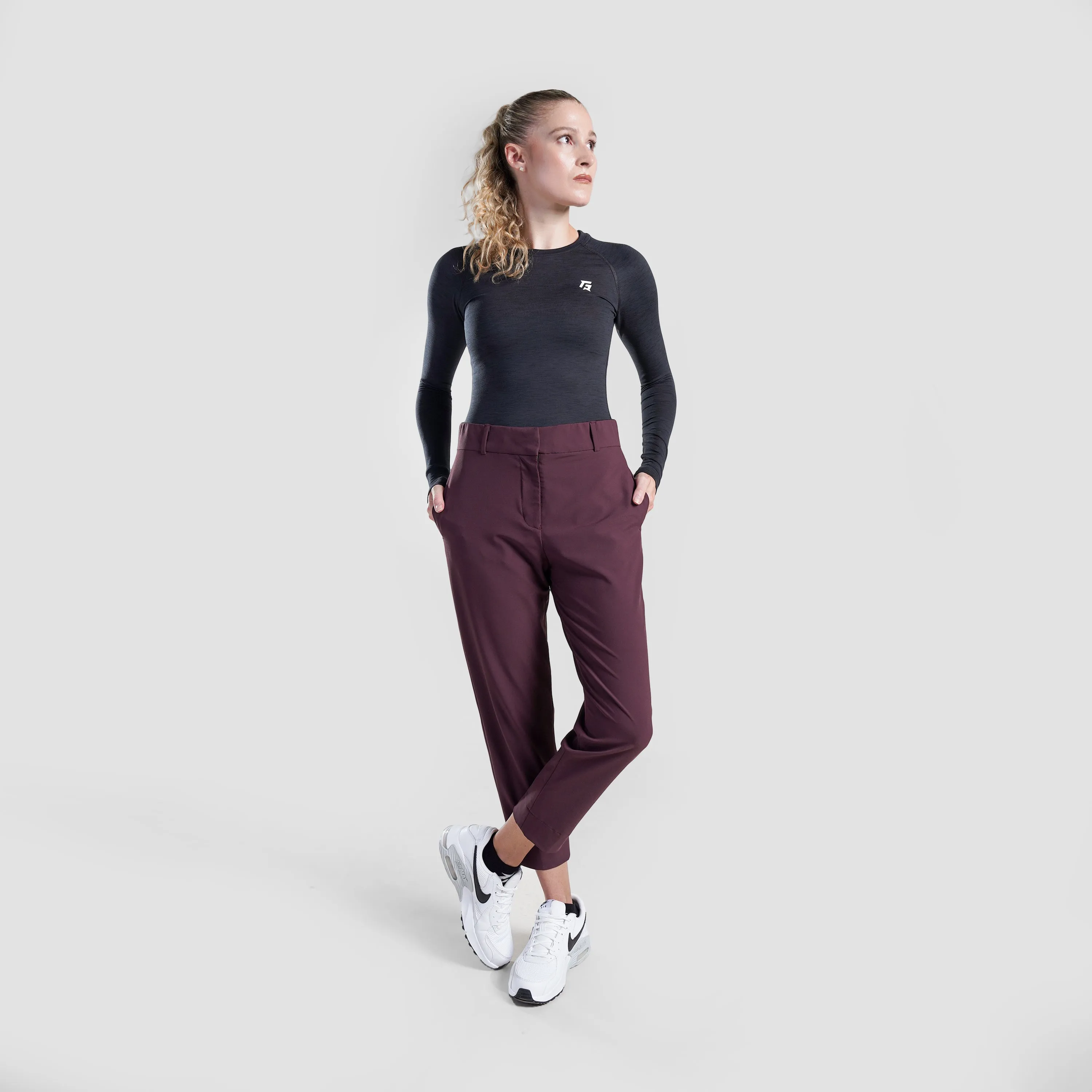 GA Flex Compression Full Sleeves (Charcoal)