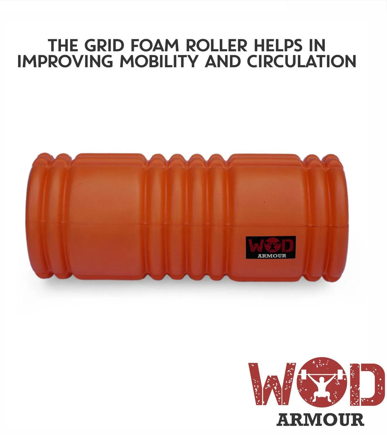Grid Foam roller( heavy duty) with ABS