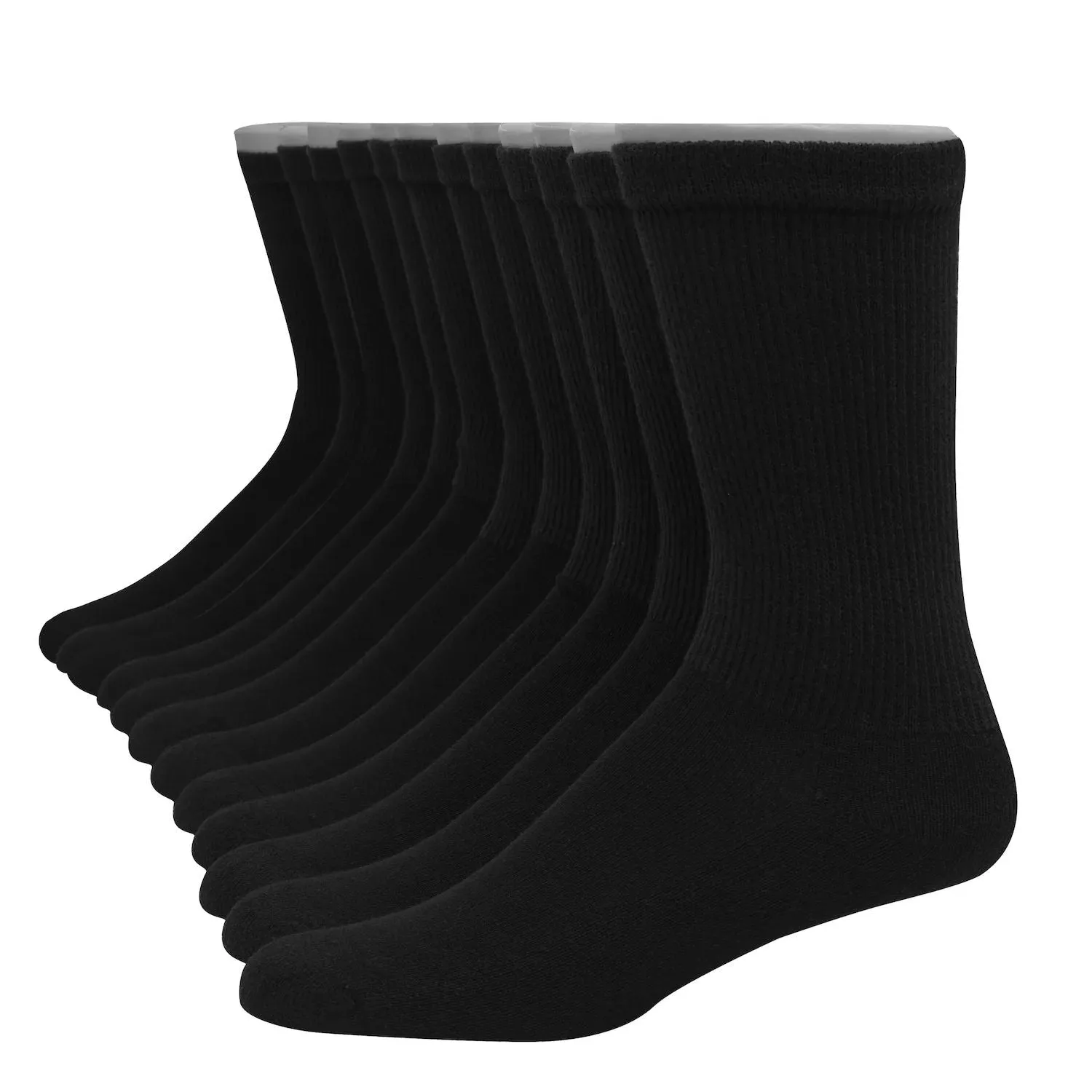 Hanes Men's Ultimate Socks, 12 Pairs of Soft and Durable Crew Socks