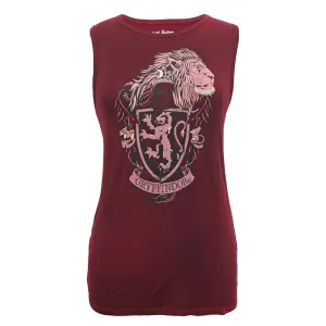 Harry Potter Womens Hogwarts House Juniors Muscle Tank Top