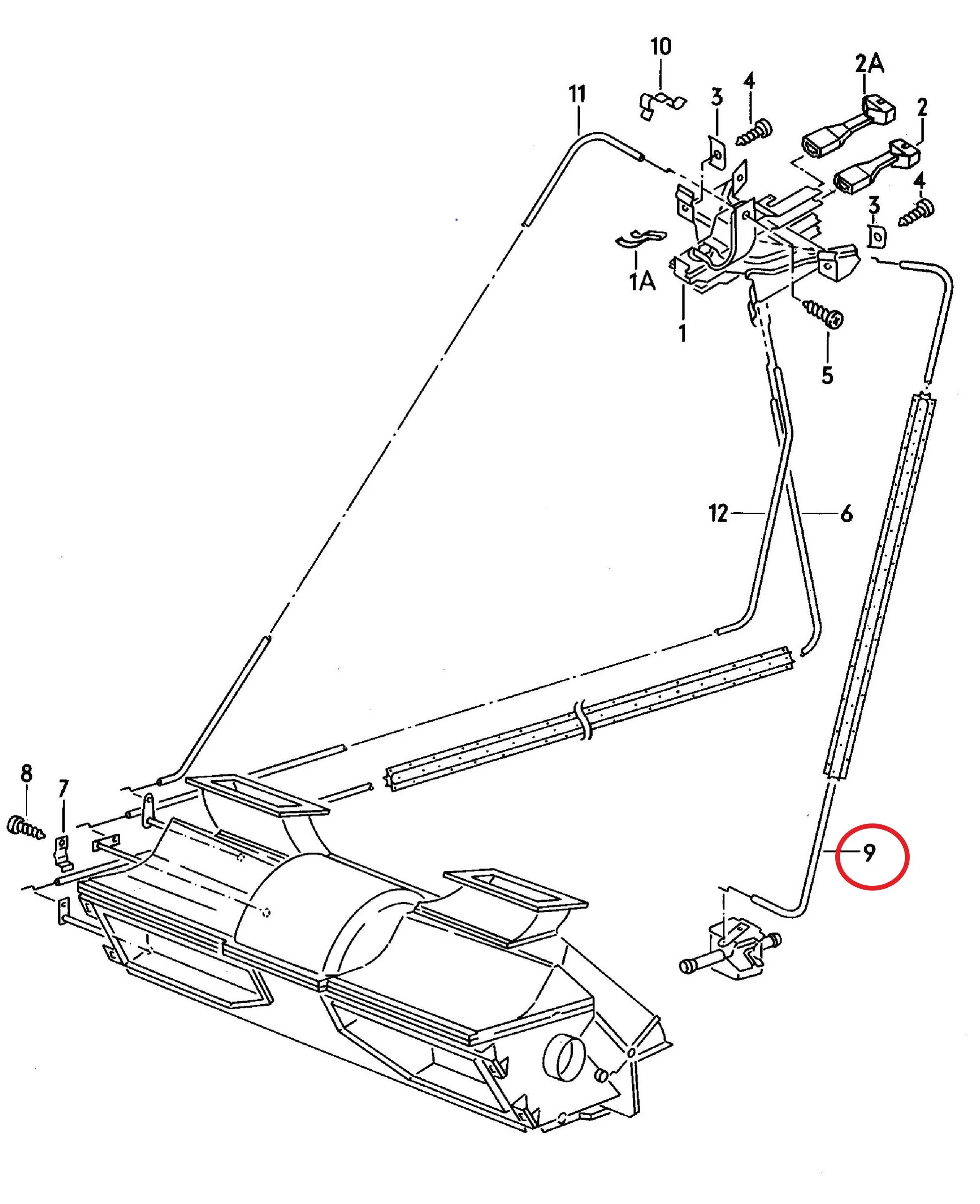 Heater Control Cable T3 (water cooled)