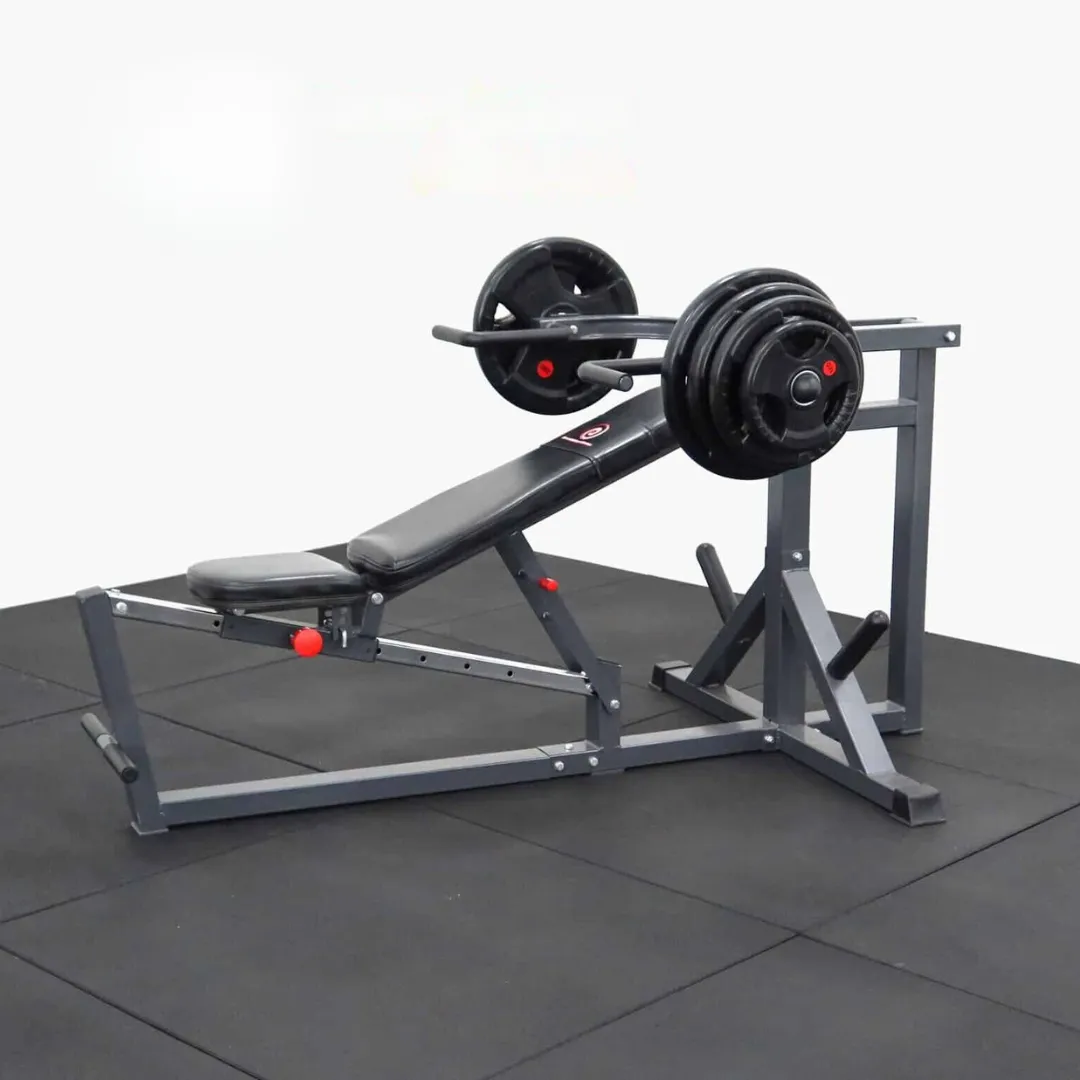 HEAVY DUTY LEVERAGE CHEST-SHOULDER-BACK BENCH PRESS MACHINE