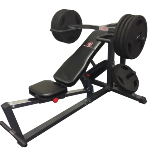 HEAVY DUTY LEVERAGE CHEST-SHOULDER-BACK BENCH PRESS MACHINE