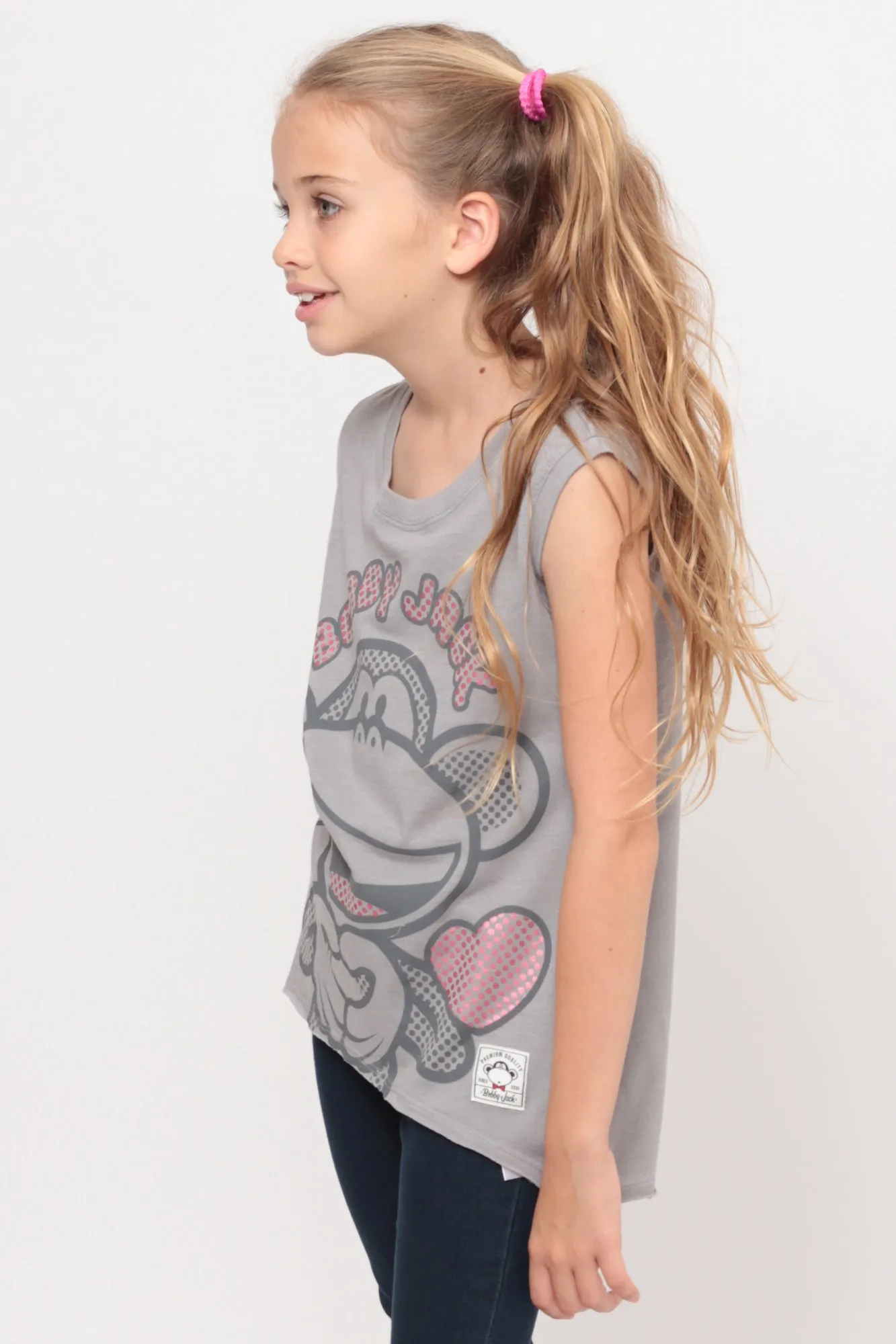 I Heart You | Muscle Top - Grey