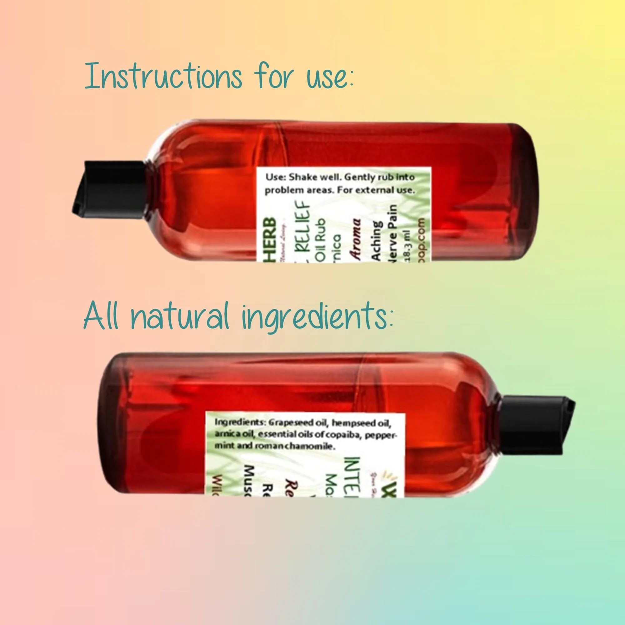 Intensive Relief Massage Oil Rub