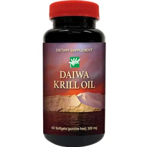 Krill Oil 60 gels by Daiwa Health Development