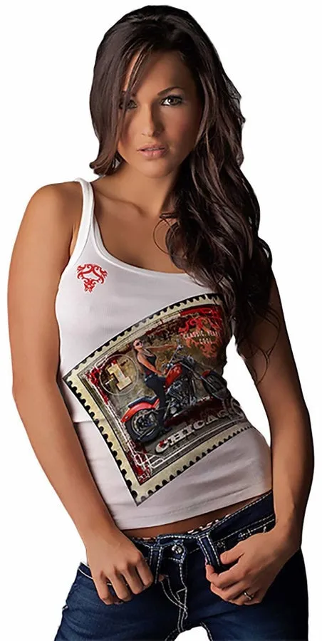 Ladies Gold Wrap Stamp Tank(TM)
