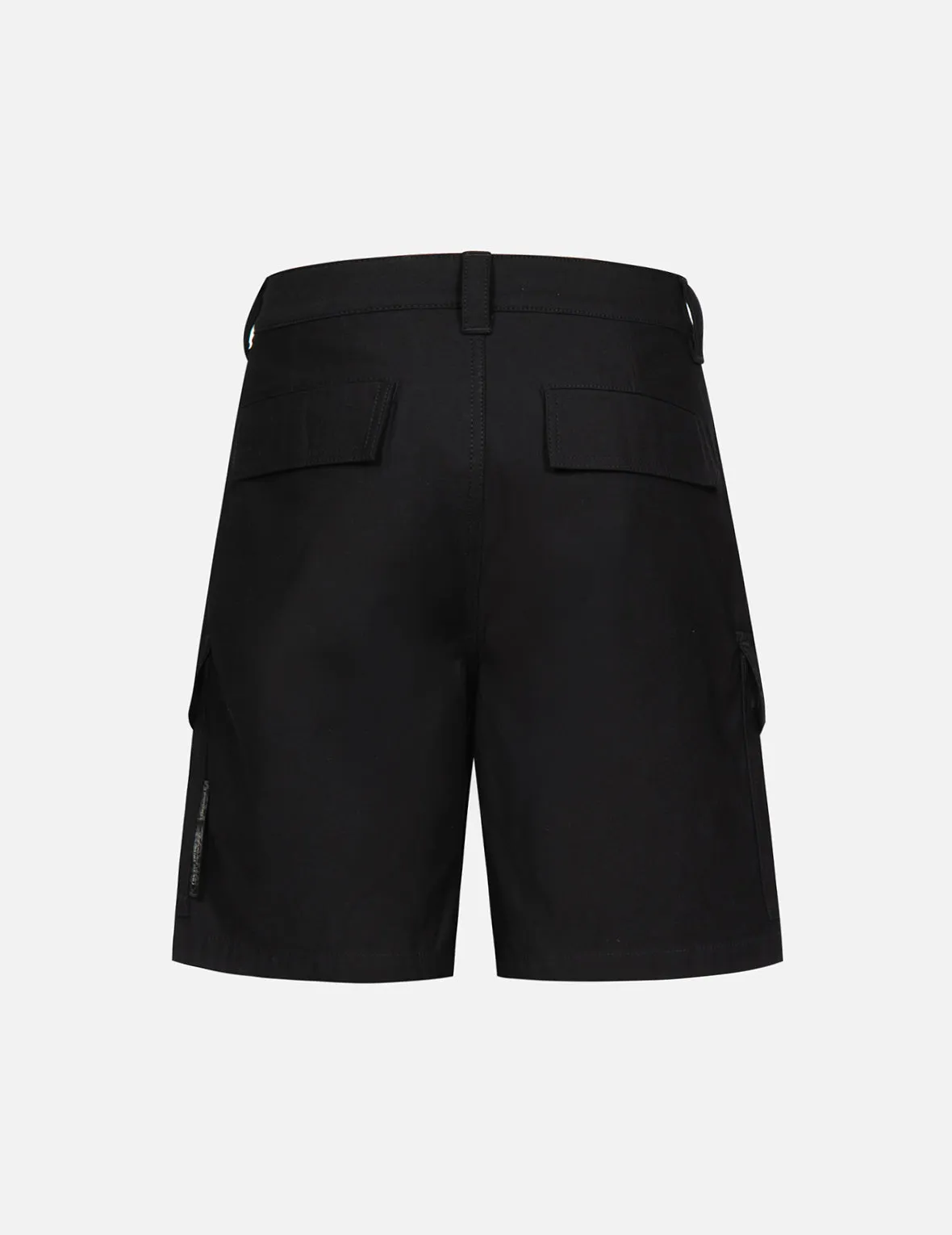 Logo Tape Patching Cargo Shorts