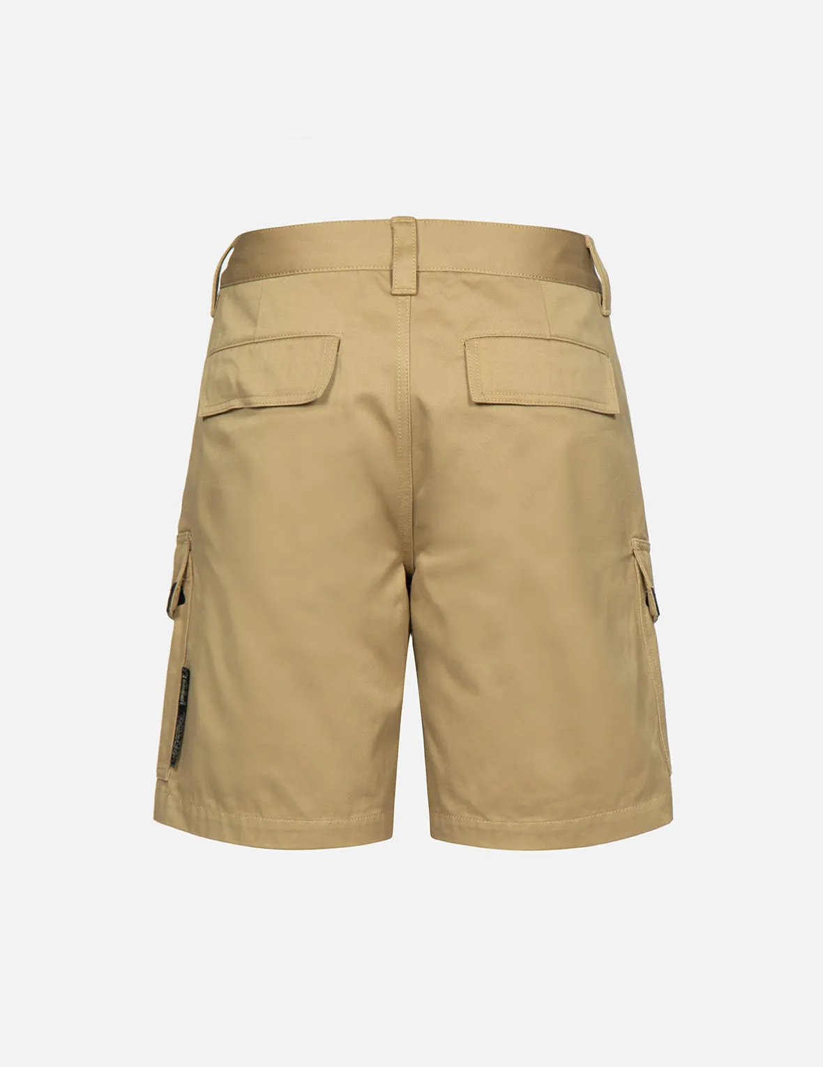 Logo Tape Patching Cargo Shorts
