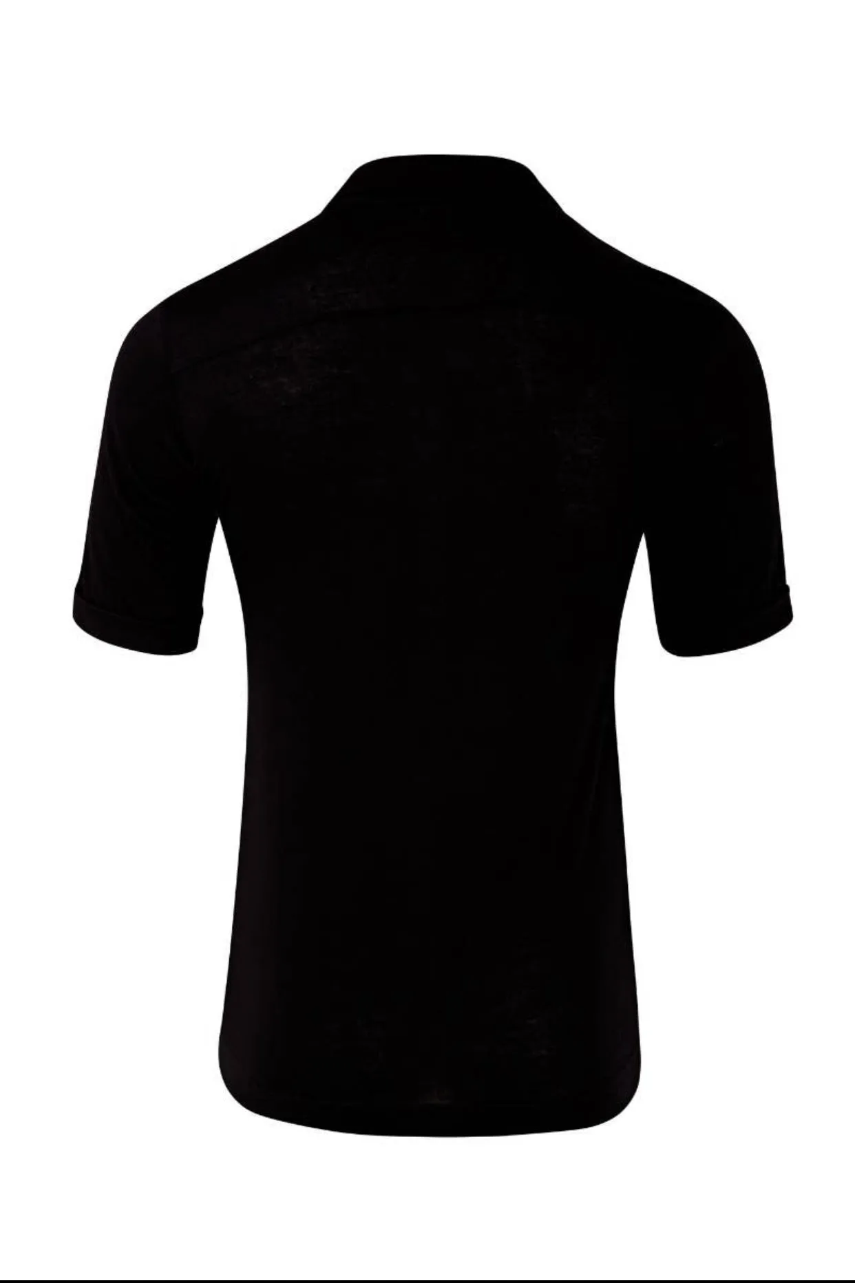 “Lucky” Linen Blend Muscle Fit Shirt