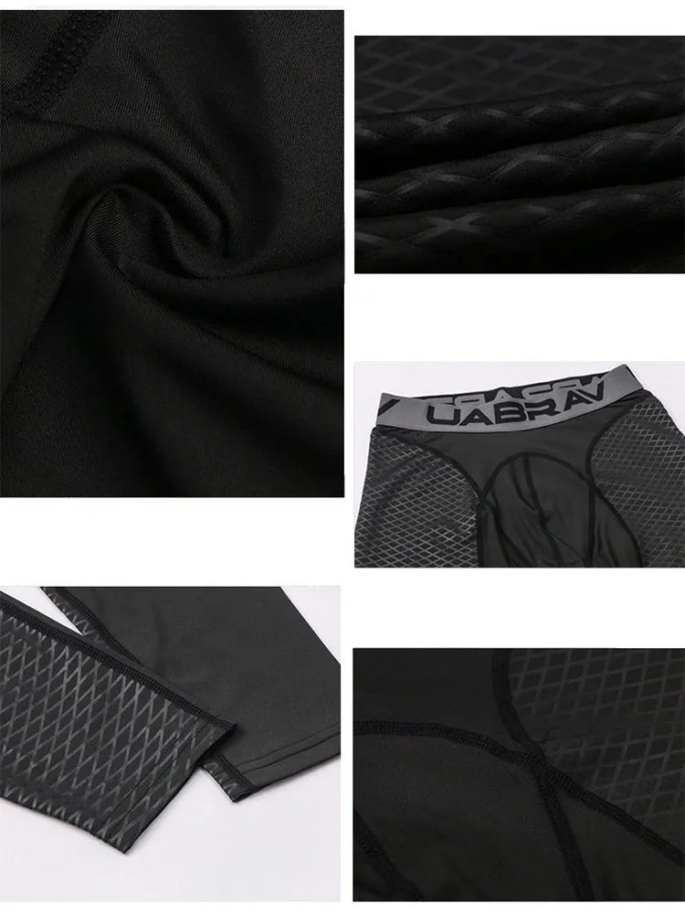 Men's 3/4 Sport Compression Pants