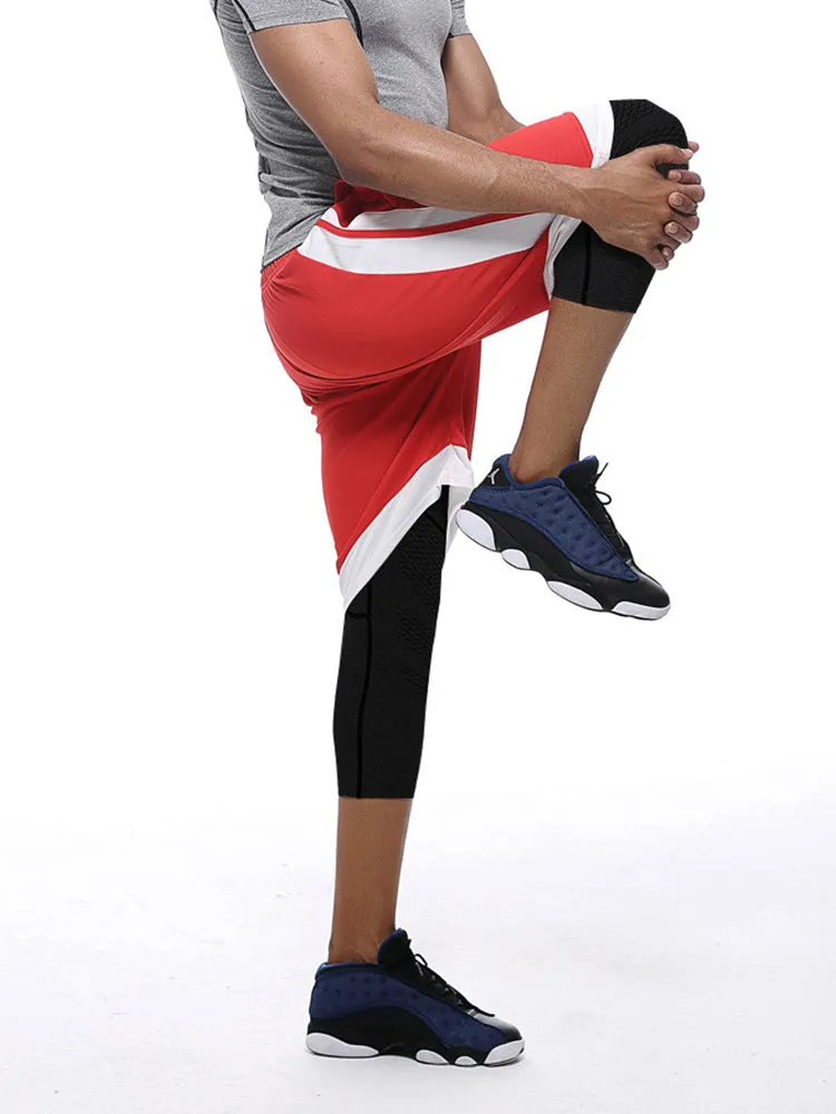 Men's 3/4 Sport Compression Pants