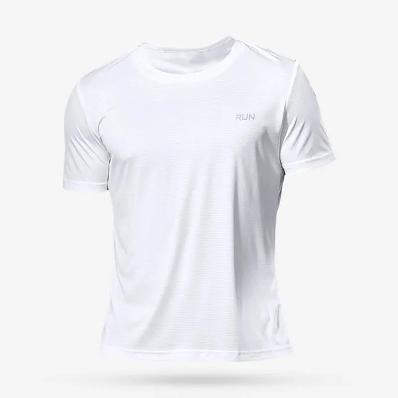 Men's Quick-Dry Running Shirts  Compression Soccer Jerseys & Gym Workout T-Shirts