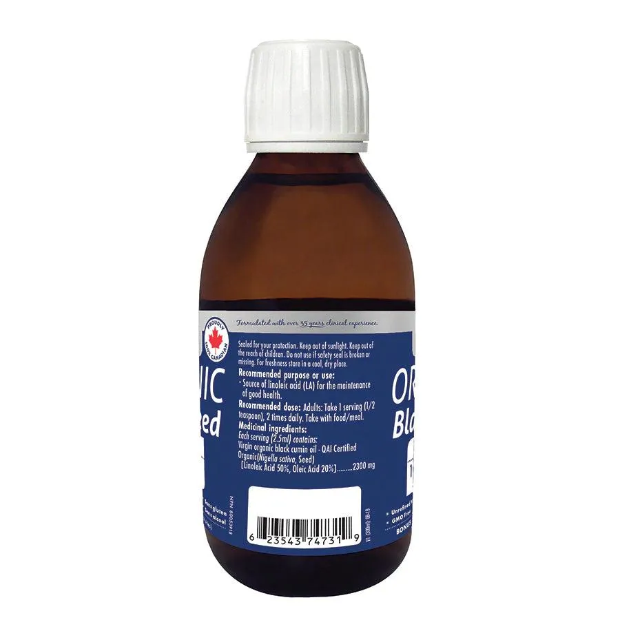 Naka Platinum Organic Black Seed 3% Thymoquinone 300ml