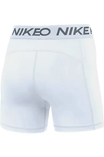 Nike Pro Women's 365 5 Inch Shorts XXLarge White