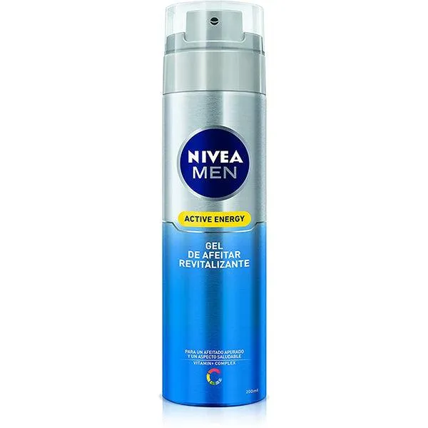 NIVEA MEN ACTIVE ENERGY SHAVING GEL 200ML