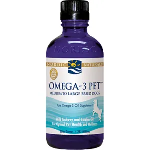 Omega-3  Pet 8 fl oz Med/Lrg Dogs By Nordic Naturals