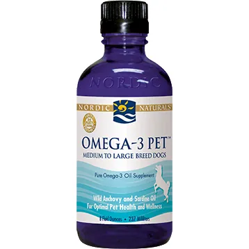 Omega-3  Pet 8 fl oz Med/Lrg Dogs By Nordic Naturals