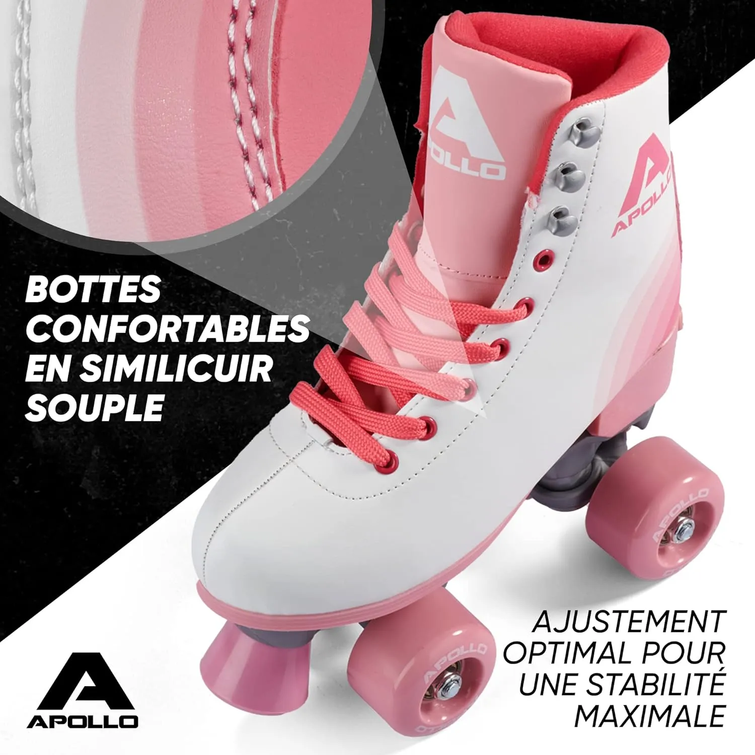 Patin  roulettes - Rollers Fille et Garon Apollo | Fitnessterapy